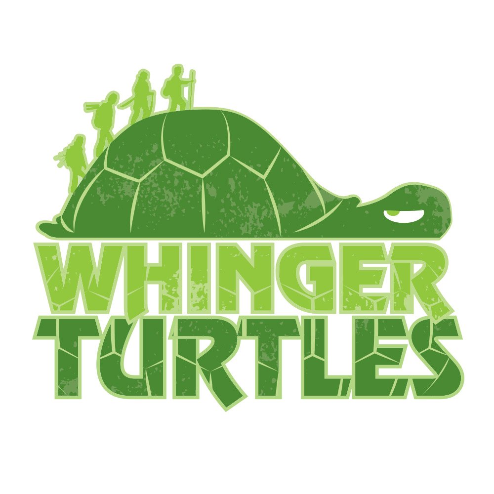 Whinger Turtles team logo - flightlesskiwistemp